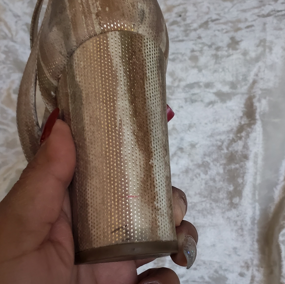 Botkier Gianna Cream Block Heel Sandals - image 6